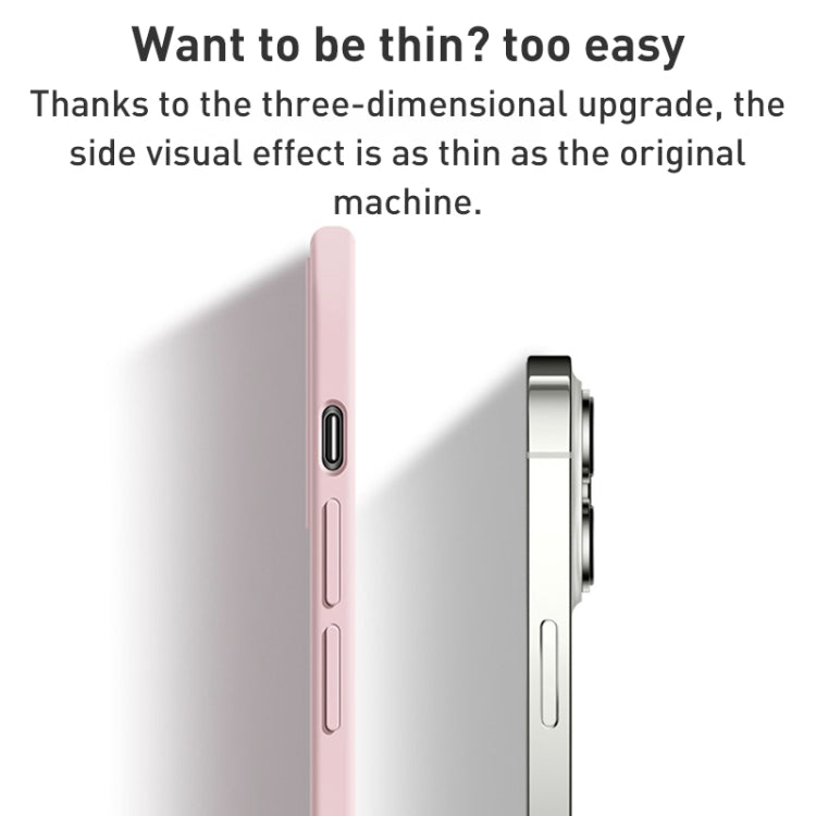 Liquid Silicone MagSafe Phone Case, For iPhone 13