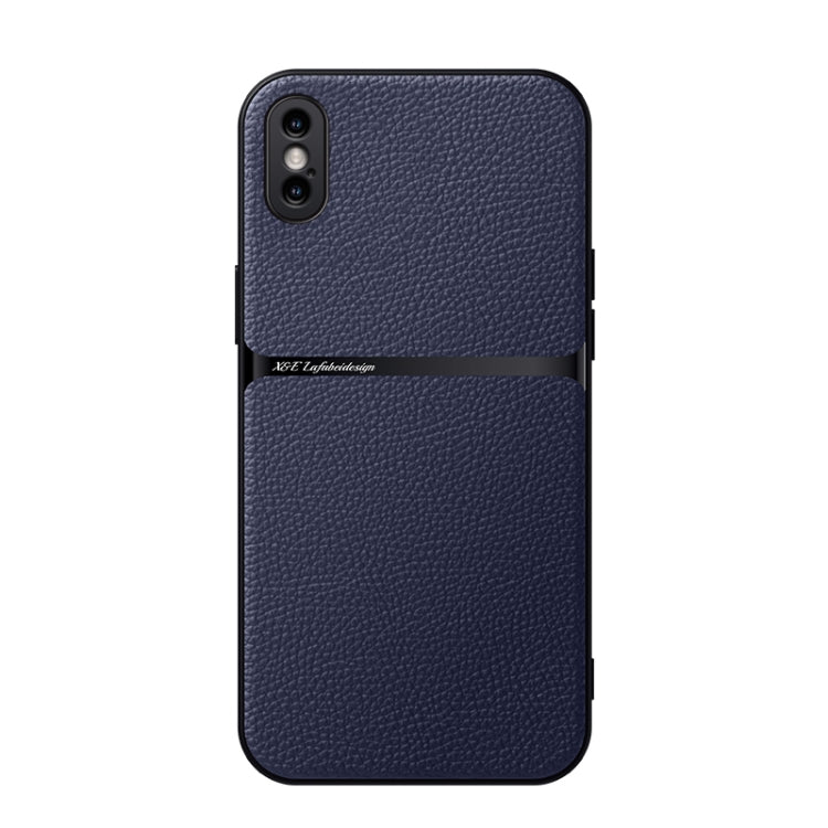 Litchi Leather Magnetic Full Coverage Shockproof Phone Case, For iPhone 11, For iPhone 11 Pro, For iPhone X / XS, For iPhone XR, For iPhone XS Max