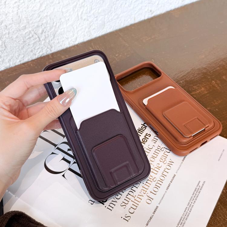 Square Folding Card Bag Holder Phone Case, For iPhone 13
