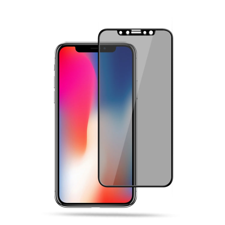 mocolo 0.33mm 9H 2.5D Full Glue Privacy Anti-glare Tempered Glass Film, For iPhone 12, For iPhone 12 Pro, For iPhone 12 Pro Max