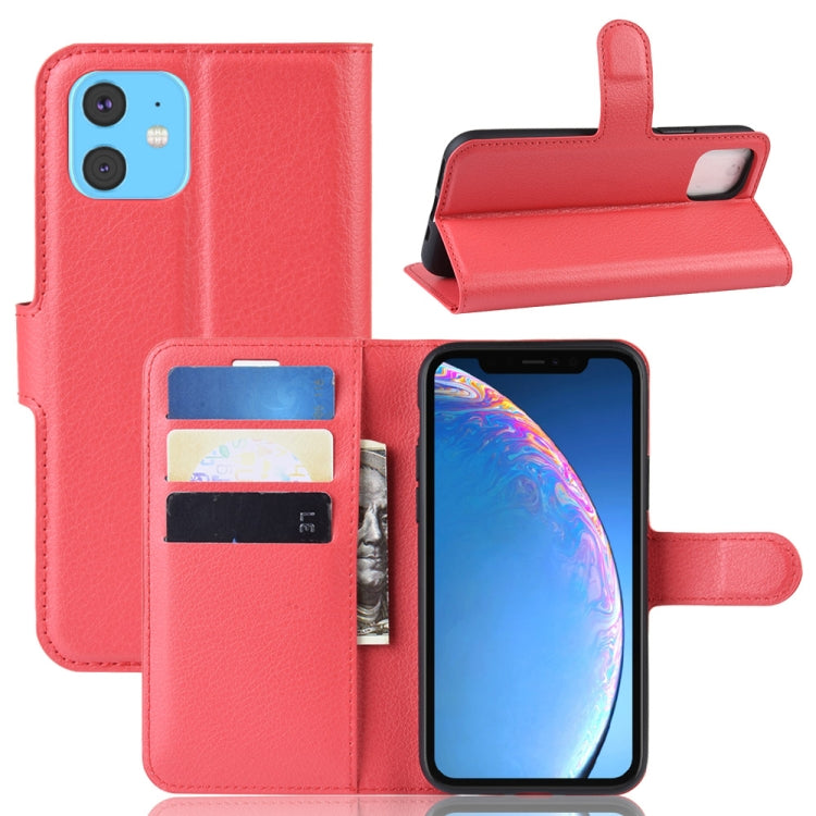 Litchi Texture Horizontal Flip Leather Case for iPhone XIR 2019, with Wallet & Holder & Card Slots, For XIR 2019, For iPhone 11