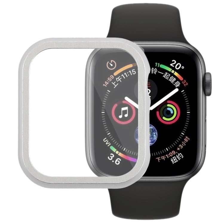 Metal Front Frame Protective Case For Apple Watch Series 6 / 5 / 4 / Watch SE 44mm, For Apple Watch Series 6 / 5 / 4 / Watch SE 44mm