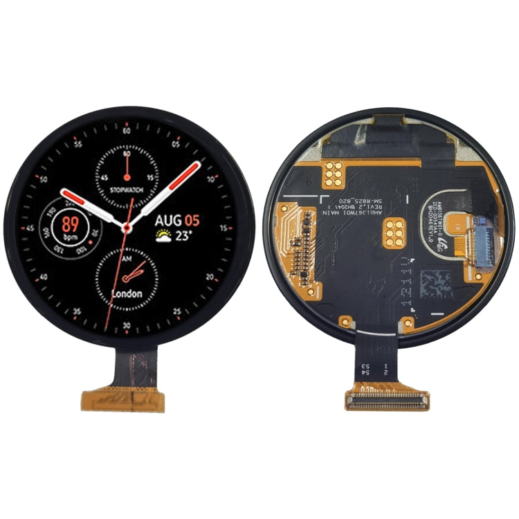 LCD Screen and Digitizer Full Assembly for Samsung Galaxy Watch Active2 44mm SM-R820 825, For Samsung Galaxy Watch Active2 44mm