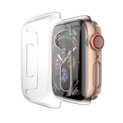 For Apple Watch Series 6 / 5 / 4 / Watch SE 44mm Full Coverage PC Case(Transparent), For Apple Watch Series 6 / 5 / 4 / Watch SE 44mm