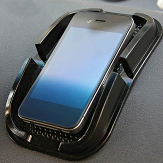 Punctate Car Phone Slip Mat, Black