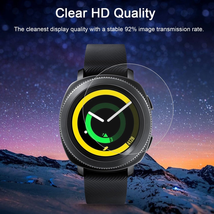 ENKAY Hat-Prince for Samsung Gear Sport Smart Watch 0.2mm 9H Surface Hardness 2.15D Explosion-proof Tempered Glass Screen Film, For  Samsung Gear Sport