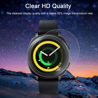 ENKAY Hat-Prince for Samsung Gear Sport Smart Watch 0.2mm 9H Surface Hardness 2.15D Explosion-proof Tempered Glass Screen Film, For  Samsung Gear Sport