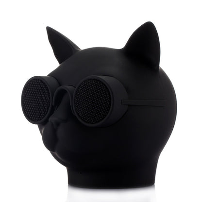 T8 Mini Cat Shape Stereo Wireless Bluetooth Speaker, Support Hands-free / TF Card / FM