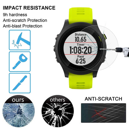 ENKAY Hat-Prince para reloj inteligente Garmin Forerunner 935, 0,2 mm, dureza superficial 9H, 2,15 D, película de vidrio templado a prueba de explosiones, pantalla completa