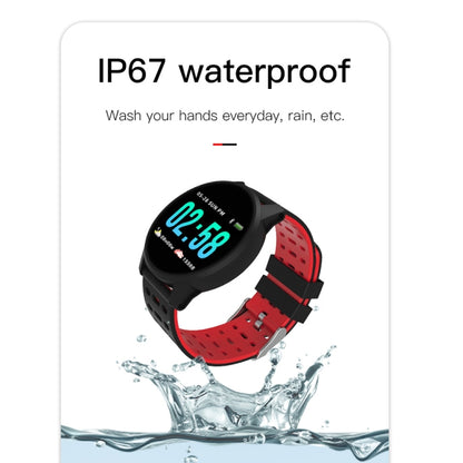 KY108 1.3 inches 240x240 Resolution Smart Bracelet IP67 Waterproof, Support Call Reminder /Heart Rate Monitoring /Sleep Monitoring /Blood Pressure Monitoring /Blood Oxygen Monitoring
