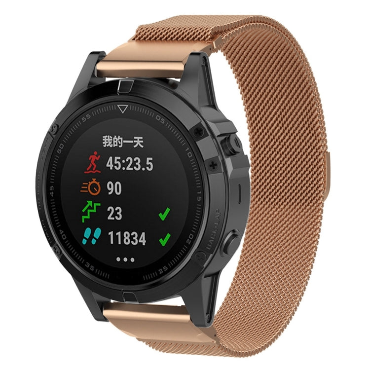 Pulseira Milanese para Garmin Fenix ​​​​6X, para Garmin Fenix ​​​​6X