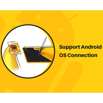 HUION HS64 Chips Special Edition 5080 LPI Art Drawing Tablet with Battery-free Pen for Fun, HS64