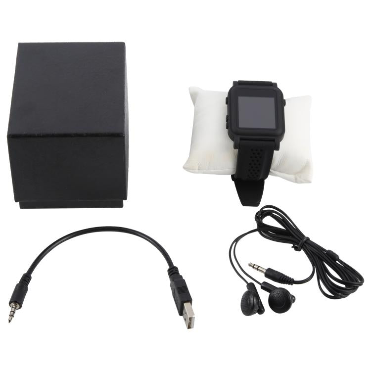 Reloj inteligente Q998 de 16 GB con reproductor MP4, lectura privada de libros electrónicos, visualización de hora, reproducción de música y videos, navegación de imágenes y cronómetro. Q998 (negro) y Q998 (blanco).