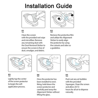 For Amazfit GTR 47mm 0.26mm 2.5D 9H Tempered Glass Film Screen Protector, For Amazfit GTR 47mm