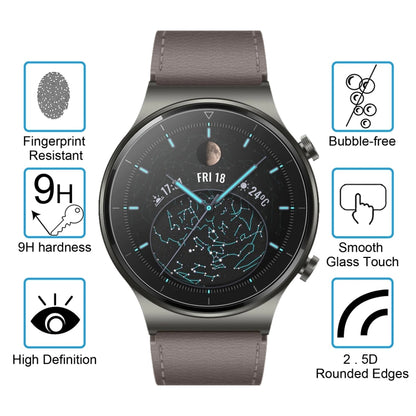 For Huawei Watch GT2 Pro 0.26mm 2.5D 9H Tempered Glass Film Screen Protector, For Huawei Watch GT2 Pro