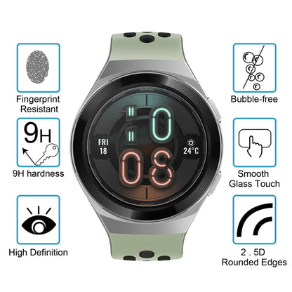 For Huawei Watch GT 2e 46mm 0.26mm 2.5D 9H Tempered Glass Film Screen Protector, For Huawei Watch GT 2e