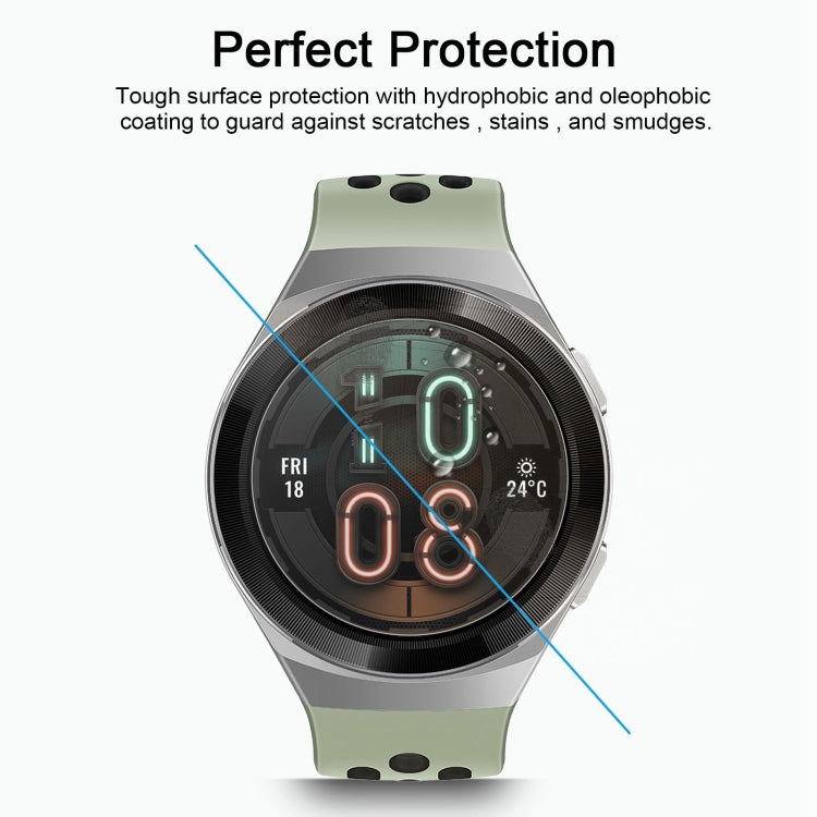 For Huawei Watch GT 2e 46mm 0.26mm 2.5D 9H Tempered Glass Film Screen Protector, For Huawei Watch GT 2e
