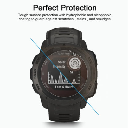 For Garmin Instinct 0.26mm 2.5D 9H Tempered Glass Film Screen Protector, For Garmin Instinct