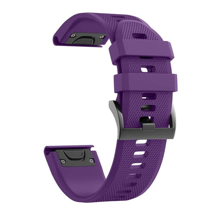 Quick Removable Silicone Watch Band for Fenix 5X 26mm, For Fenix 5X 26mm