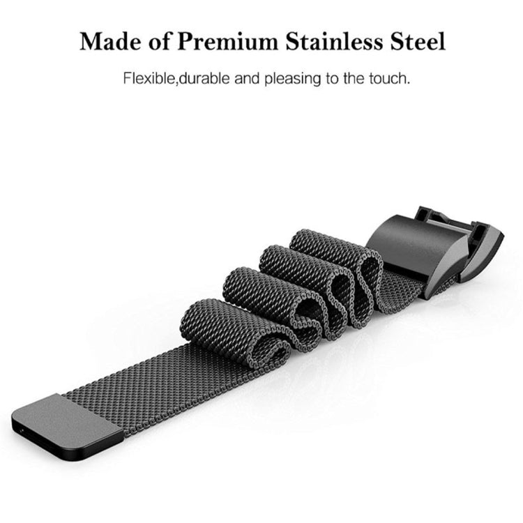 Smart Watch Stainless Steel Watch Band for FITBIT Charge 2, Size: L, Size: L