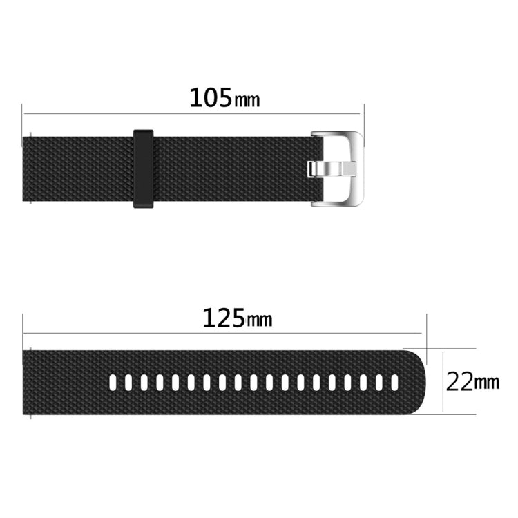 Smart Watch Silicone Watch Band for POLAR Vantage M 22cm