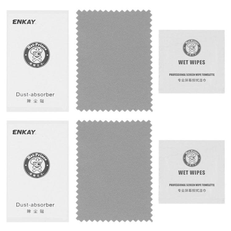 2 protectores de pantalla ENKAY Hat-Prince para reloj inteligente Garmin Fenix ​​3 HR de 0,2 mm, dureza superficial 9H, 2,15 D, a prueba de explosiones.