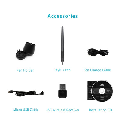 HUION Inspiroy Series Q11K 5080LPI Professional Art USB Graphics Drawing Tablet for Windows / Mac OS, with Digital Pen