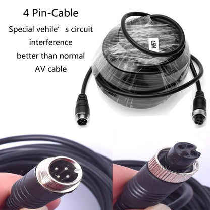 A1510 7 inch HD Car 12 IR Night Vision Rear View Backup Dual Camera Rearview Monitor, with 15m Cable, A1510