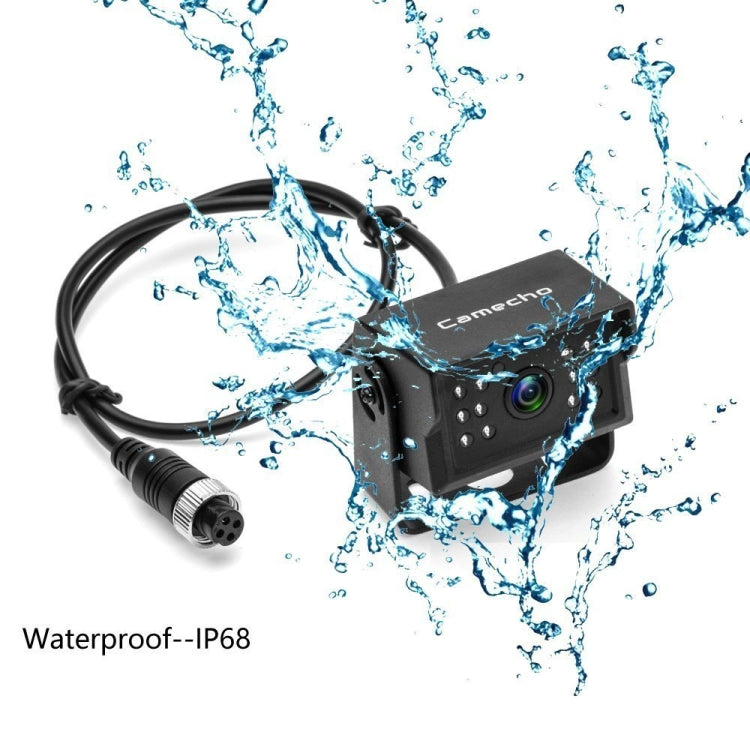 A1510 7 inch HD Car 12 IR Night Vision Rear View Backup Dual Camera Rearview Monitor, with 15m Cable, A1510