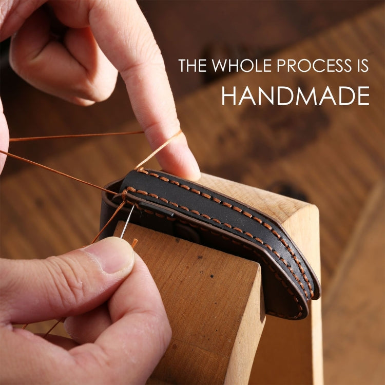 For Cadillac 5-button C091 Car Key Leather Protective Case, C091