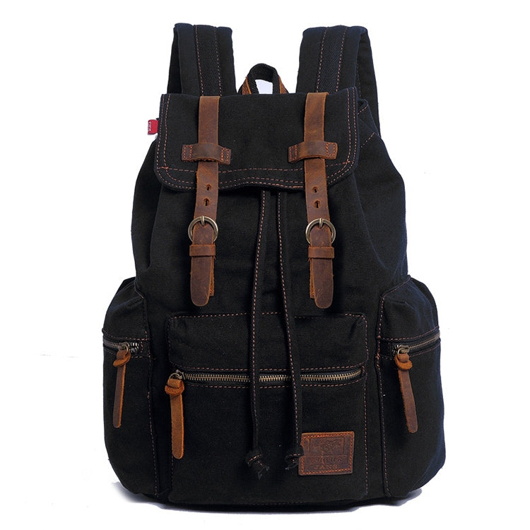 AUGUR 1039 Men Retro Canvas Backpack Shoulders Laptop Bag, 1039