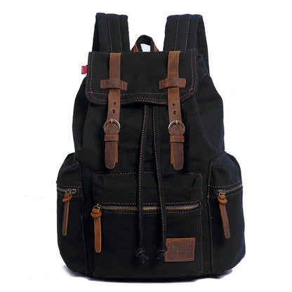 AUGUR 1039 Men Retro Canvas Backpack Shoulders Laptop Bag, 1039