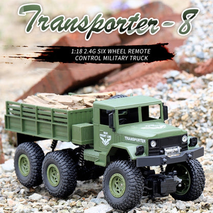 JJR/C 1:18 2.4Ghz 4 Channel Remote Control Dongfeng 8 Six-wheeled Armor Truck Vehicle Toy, Dongfeng 8 (Green), Dongfeng 8 (Yellow)