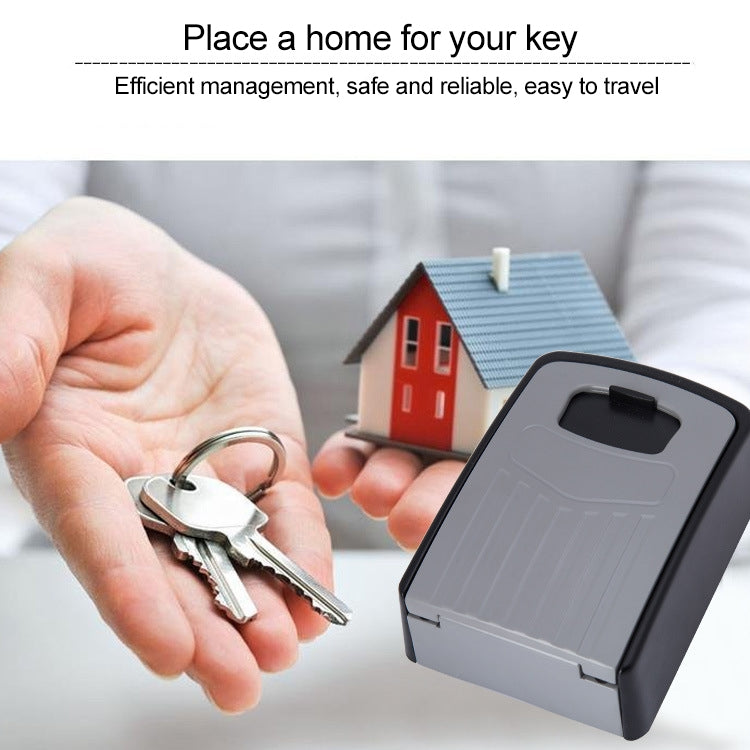 Caja de almacenamiento de metal con cerradura de contraseña grande, caja de seguridad para villa, armario de pared, caja de seguridad