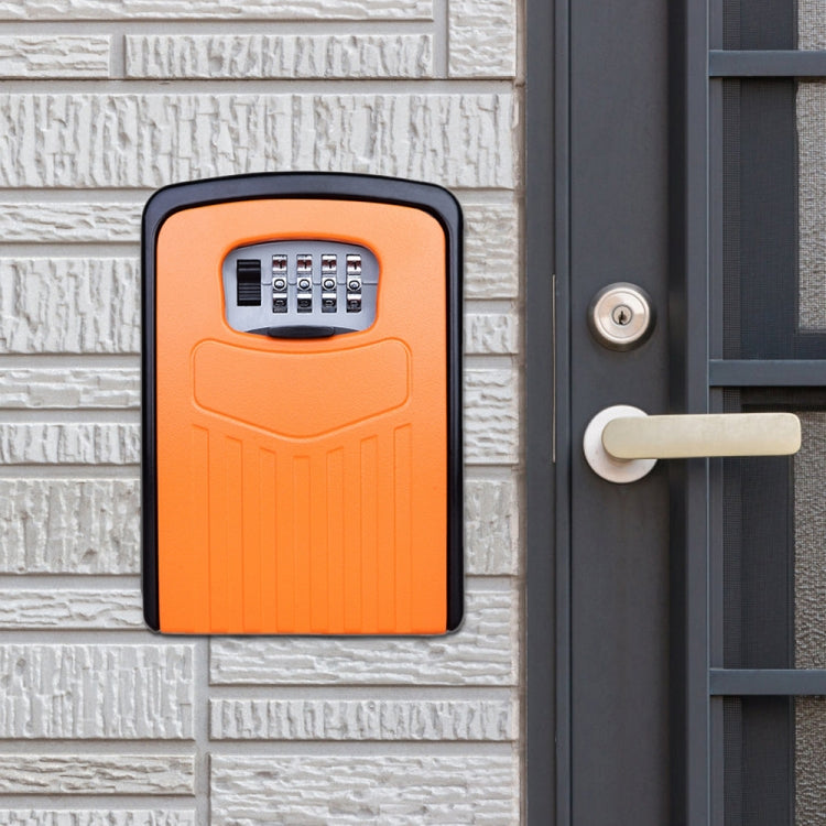 Caja de almacenamiento de metal con cerradura de contraseña grande, caja de seguridad para villa, armario de pared, caja de seguridad
