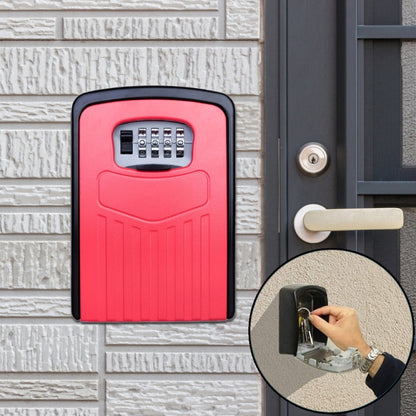 Caja de almacenamiento de metal con cerradura de contraseña grande, caja de seguridad para villa, armario de pared, caja de seguridad