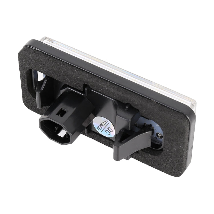 2 unidades de luzes de matrícula LED para automóvel, 12V DC / 1,5W / 6000K / 100LM, com 18 LEDs SMD-3528, para Lexus.