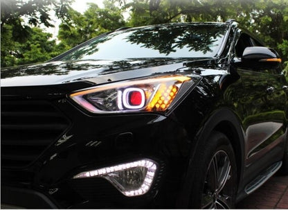 2 PCS T20/7443-42LED 20W 21*2835W+21*2835Y White+Yellow Light Turn Signal Light with Len. DC 12-24V, T20