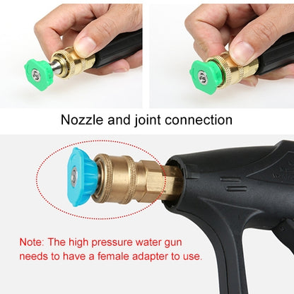 High Pressure Car Wash Gun Jet Nozzle Washer Accessories, Nozzle Angle: 25 Degree, Nozzle Angle: 25 Degree