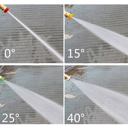 High Pressure Car Wash Gun Jet Nozzle Washer Accessories, Nozzle Angle: 25 Degree, Nozzle Angle: 25 Degree