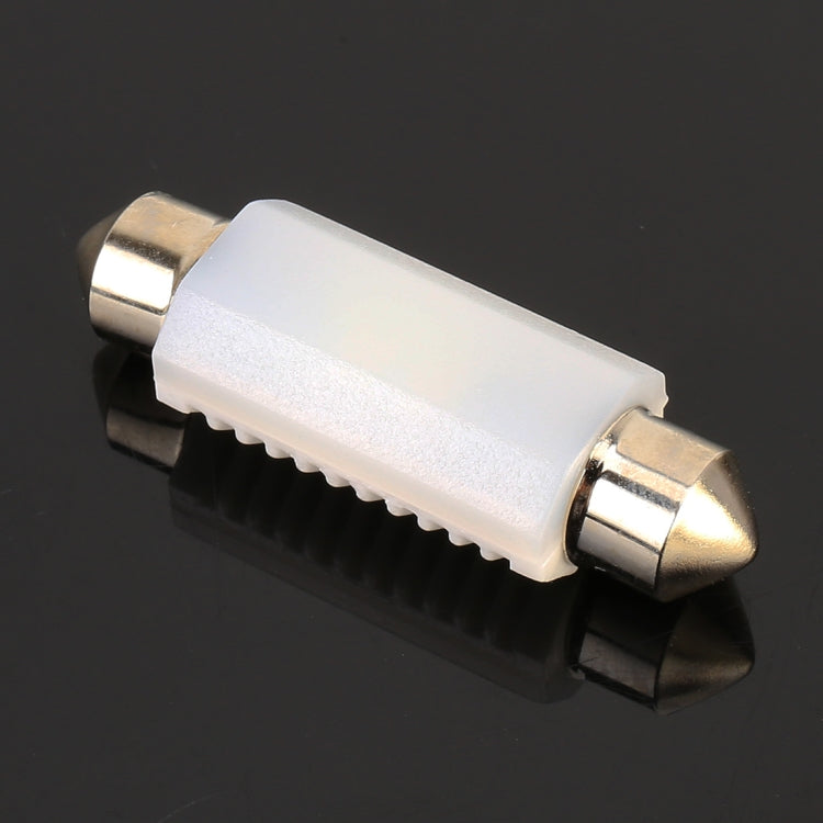 2 PCS 41mm DC12V 1.7W 6000K 135LM 2LEDs SMD-3030 Car Reading Lamp, with Decoder, 41mm, with Decoder