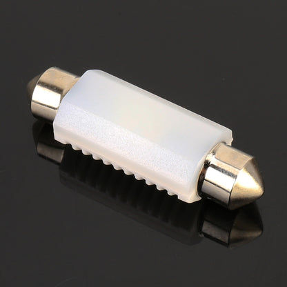 2 PCS 41mm DC12V 1.7W 6000K 135LM 2LEDs SMD-3030 Car Reading Lamp, with Decoder, 41mm, with Decoder