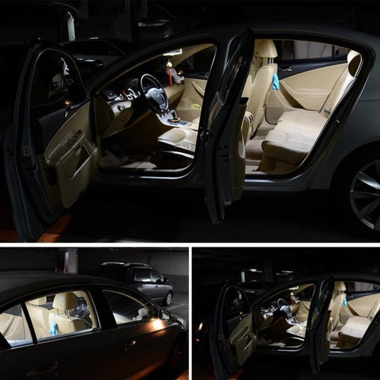 2 PCS 41mm DC12V 1.7W 6000K 135LM 2LEDs SMD-3030 Car Reading Lamp, with Decoder, 41mm, with Decoder