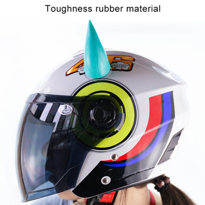 2 PCS Motorcycle Helmet Devil Decoration Motorbike Helmet Suction Cups Horns Decoration Headwear Sucker