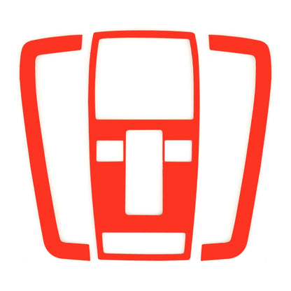 3 PCS Car Front Dome Light Panel Carbon Fiber Decorative Sticker for Mercedes-Benz W204 2007-2013, Front Dome Light Panel