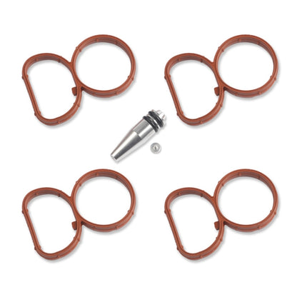 Swirl Flap Flaps Plug Blank Removal Replacement with Gaskets for BMW N47 2.0 D, for BMW N47 2.0 D