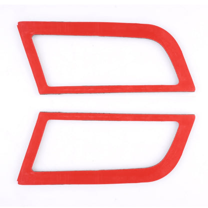 Conjunto de 2 autocolantes decorativos para a saída de ar lateral do painel de instrumentos do Ford Mustang 2015-2020.