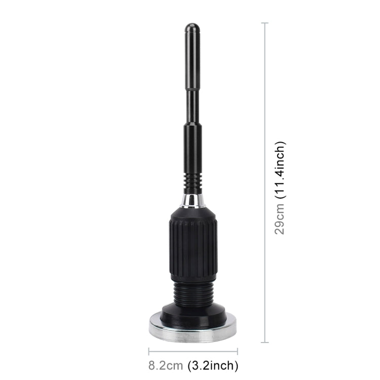 Antena amplificada AM/FM con base magnética para techo de automóvil PS-5506, 11.4