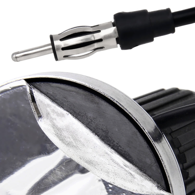 Antena amplificada AM/FM con base magnética para techo de automóvil PS-5506, 11.4