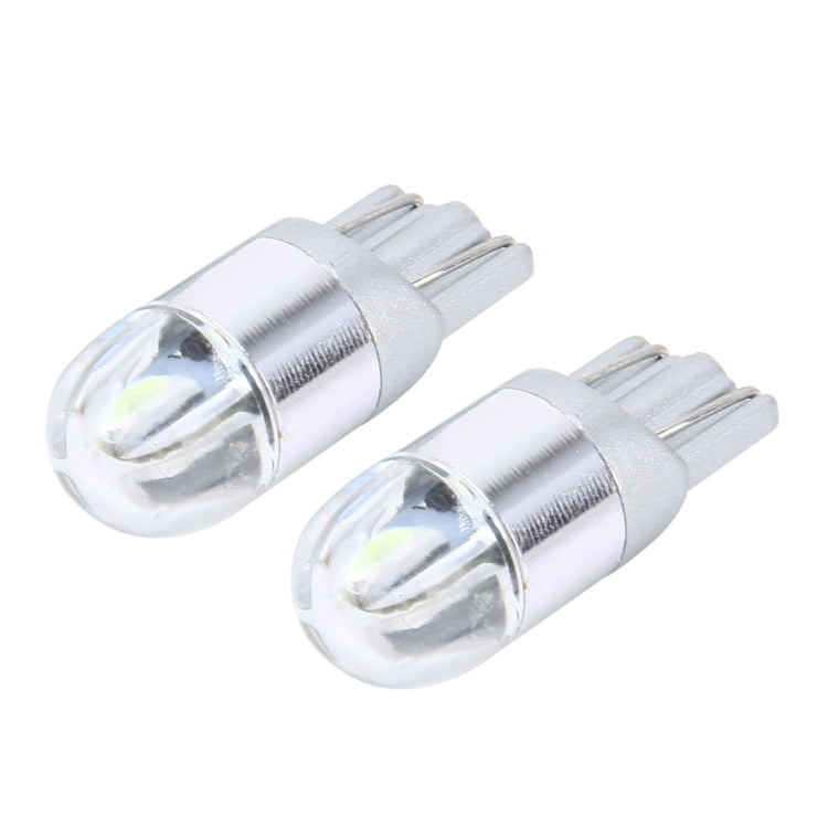 2 PCS T10 2W 2 SMD-3030 LED Car Clearance Lights Lamp, DC 12V, 2 SMD-3030, 2 SMD-3030 LEDs